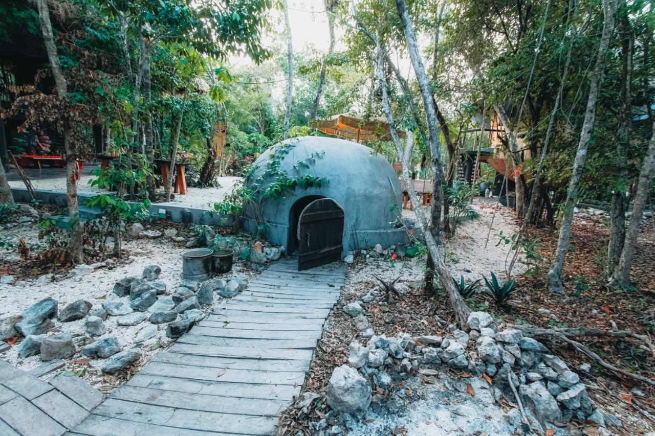 Casa Del Arbol At Villa Duendes Akumal Eksteriør bilde